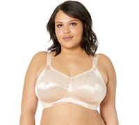 ELOMI Damen Women's Cate Soft Cup Wireless Bra BH, Undurchsichtige, Latte, 80F