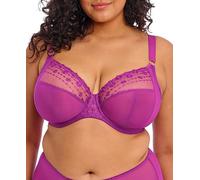 Elomi Damen Women's Matilda Three-Piece Sheer Mesh Cups Side Support Moveable J-Hook for Racerback Dd+ Bras Plunge-BH, Steckrose, 70G