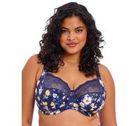 Elomi Damen Women's Morgan Banded Bra: Comfort & Support. Three-Section Cup, Side Frame, Stretch Lace. Dd+ Bras BH mit voller Abdeckung, Undurchsichtige, Sunset Meadow, 90F