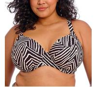 Elomi Fiji Falls Plunge Bikini Top Schwarz F 80 Damen