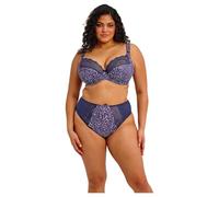 Elomi Lucie Damen-BH mit Stretchspitze und Bügel, Mitternacht/Ausflug, einfarbig (Midnight//Getaway Solids), 90K