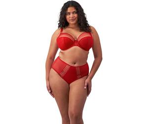 Elomi Matilda Damen Bügel-BH in Übergröße, Haute Red, Rot/Ausflug, einfarbig (Getaway Solids), 40GG