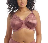 Elomi Women's Plus Size Cate Underwire Full Cup Banded Bra, Rosewood, 38F