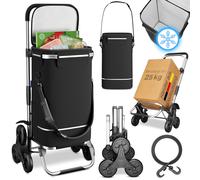 Eloneo Einkaufstrolley Treppensteiger mit Kühlfunktion, 43 l, abnehmbarer Tasche Schultergurt 1 St Aufbewahrungslösung