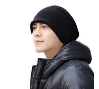 Elonglin Unisex Mütze Schal Doppelter Zweck Elastisch Lange Turban Cape Strickmützen Beanie Hut Universal Größe 4