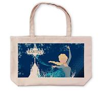 Elsa Tasche. Personalisierte Tragetasche mit Name. Disney-Tasche. Stofftasche 48x35 cm. Tragetasche. Modell Kate. FROZEN