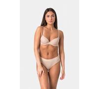 Elsie Unterhosen Damen 5er Pack Bikinislip aus Baumwolle mit Stretch 2x Schwarz 2x Beige 1x Rosa XL