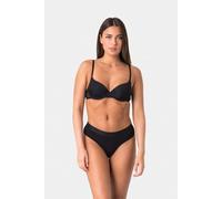 Elsie Unterhosen Damen 5er Pack Bikinislip aus Baumwolle mit Stretch 5x Schwarz L