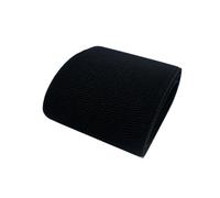 ELSKBRUN 2 Meter 7,5cm breite Gummibänder zum Nähen von Bekleidungszubehör/Gummiband/Gummiband, Schwarz, 75mm