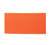 ELSKBRUN 5 Meter 20/25/30/40/50mm breites flaches Gummiband zum Nähen von Kleidungszubehör, Orange, 40mm