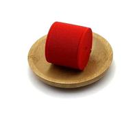 ELSKBRUN 5 Meter 4cm breites farbiges verdickendes Gummiband für DIY-Unterwäsche-Nähzubehör, Rot, 40mm