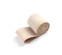 ELSKBRUN 6 Meter 4cm breites elastisches Gurtband, farbiges Nylon-Gummiband, Kleidung, DIY-Nähzubehör, Beige, 40mm