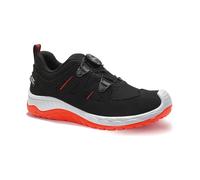Elten Kinderschuhe MADDOX KIDS BOA Black-Red Low | Grau 31