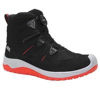 ELTEN Kinderschuhe Outdoor Maddox Kids BOA Black-red Mid fr Mdchen und Jungen 31, Schwarz-Rot