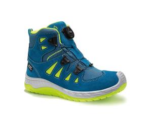 Elten Kinderstiefel MADDOX KIDS BOA Petrol-Lime Mid | Blau 35