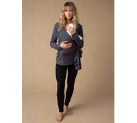 Eltern Trageshirt ENVIE DE FRAISE, Bio-Baumwolle grau Gr. 36/38