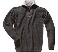 Elutex Pullover Troyer Sylt Reißverschlusskragen Anthrazit Größe XXL