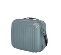 travelite Handgepäck Kosmetikkoffer Hartschale mit recyceltem Innenfutter, Gepäck Serie ELVAA: Stylisches Beautycase mit Schutzecken + Aufsteckfunktion, 36 cm, 20 Liter