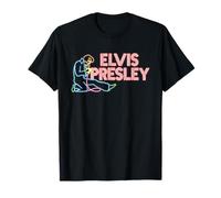 Elvis Presley Official Elvis Neon Sign T-Shirt