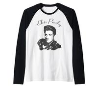 Elvis Presley Official Script Raglan