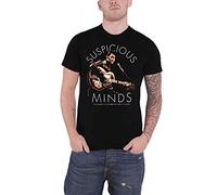 Elvis Presley Official Suspicious Minds Herren T-Shirt, Schwarz , S