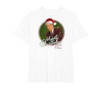 Elvis Presley Offizielles Frohe Weihnachten XOXO, Elvis! T-Shirt, Herren Große Größen, Weiß, 2X Tall