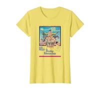 Elvis Presley Paradise T-Shirt, Damen, Gelb, XS