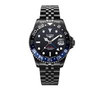 Quarzuhr GMT Pro, Edelstahlarmband , Elysee , Herren , Silber