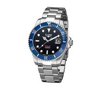 Elysee Ocean Pro Ceramic - 80582 - Herrenuhr mit Keramik-Lünette, Edelstahlarmband, Datumanzeige, Automatikuhr - Wasserdicht bis 20 ATM