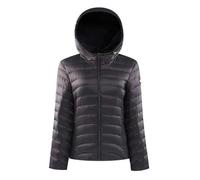 EMA MEGA GROUP Herren und Damen Daunenjacke, Größe M-4XL, 100% Polyesterfaser, 90% weiße Entendaunen, Outdoor Herren-Jacken Steppjacke (M, schwarz)