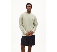 ARMEDANGELS EMAAL CREWNECK GMT DYE - Herren Sweatshirt aus Bio-Baumwolle seagreen washed S