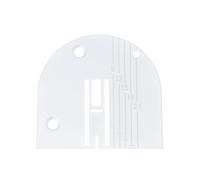 eMagTech Silberner Ersatz für die Halbrunde Stichplatte für Heimnähmaschinen Kompatibel mit der Veritas 8014 29 Throat Heimnähmaschine