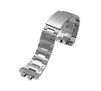 EMAIGlPO 316L Edelstahlarmband passend for G-Shock GMW-B5000 GM-B2100 GMB2100 GMC-B2100 MRG-B2100D Massivstahlarmband(Silver,For GM-B2100)