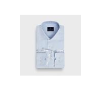 Emanuel Berg Modern Fit Hemd blau, Einfarbig