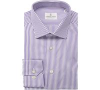 Emanuel Berg Modern Fit Hemd violett, Gestreift