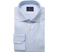 Emanuel Berg Premium Luxury Modern Fit Hemd hellblau, Einfarbig