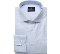 Emanuel Berg Premium Luxury Modern Fit Hemd hellblau, Hahnentritt