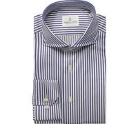 Emanuel Berg Sport Luxury Modern Fit Hemd dunkelblau, Gestreift