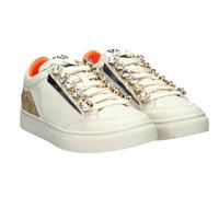 Emanuélle Vee, Olivia Strass Sneaker Mode Casual Fashion Leder, Weiß, 37 EU