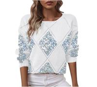 EMATOP Pailletten Pullover Damen Elegant Festliche Oberteile Winter Warm Strickpullover Lässig Rundhals Winterpullover Vintage Glitzer Sweatshirt Baumwolle Bequem Langarmshirt Party Tops