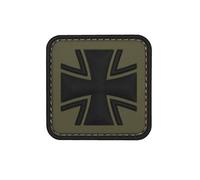 Emblem 3D PVC Eisernes Kreuz grün #11109