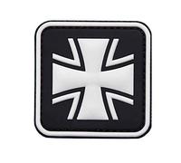 Emblem 3D PVC Eisernes Kreuz schwarz #11108