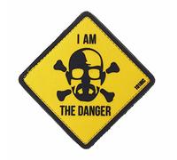 Emblem 3D PVC I AM THE DANGER gelb