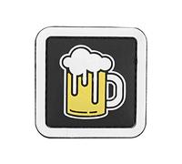 Emblem 3D Rubber Patch Bier gelb