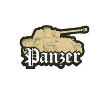 Emblem 3D Rubber Patch Panzer