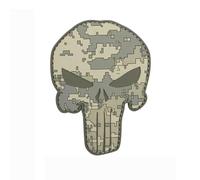 Emblem 3D Rubber Patch Punisher at-digital