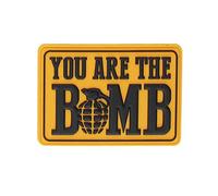 Emblem 3D Rubber Patch You Are The Bomb Abzeichen