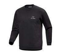 Emblem Fleece Crew Man black S Herren