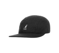 Kangol Embossed 5 Panel Cap Basecap Baseballcap Flat Brim Damen - mit Schirm Winter Herbst-Winter - One Size schwarz