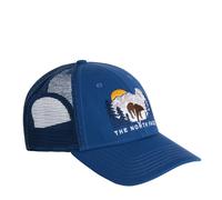 The North Face Unisex Embroidered Mudder Trucker, Shady Blue/Bear Graphic, One Size